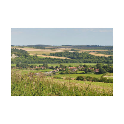 Countryside Landscape, Matte Canvas, Stretched, 0.75" - The Trio Synergize Group