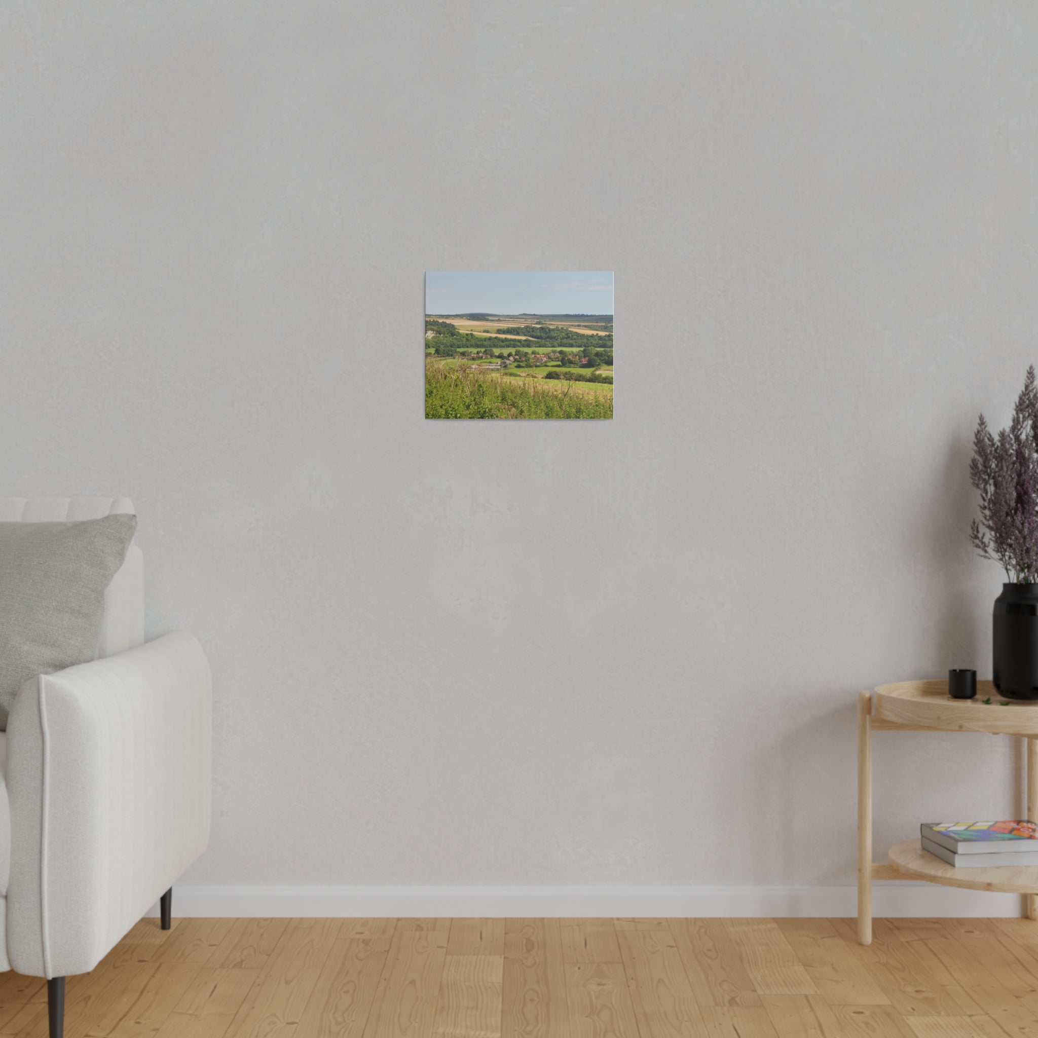 Countryside Landscape, Matte Canvas, Stretched, 0.75" - The Trio Synergize Group