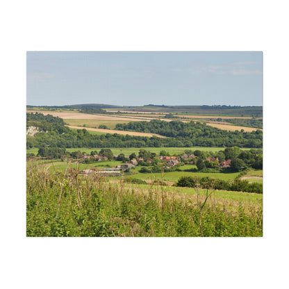 Countryside Landscape, Matte Canvas, Stretched, 0.75" - The Trio Synergize Group