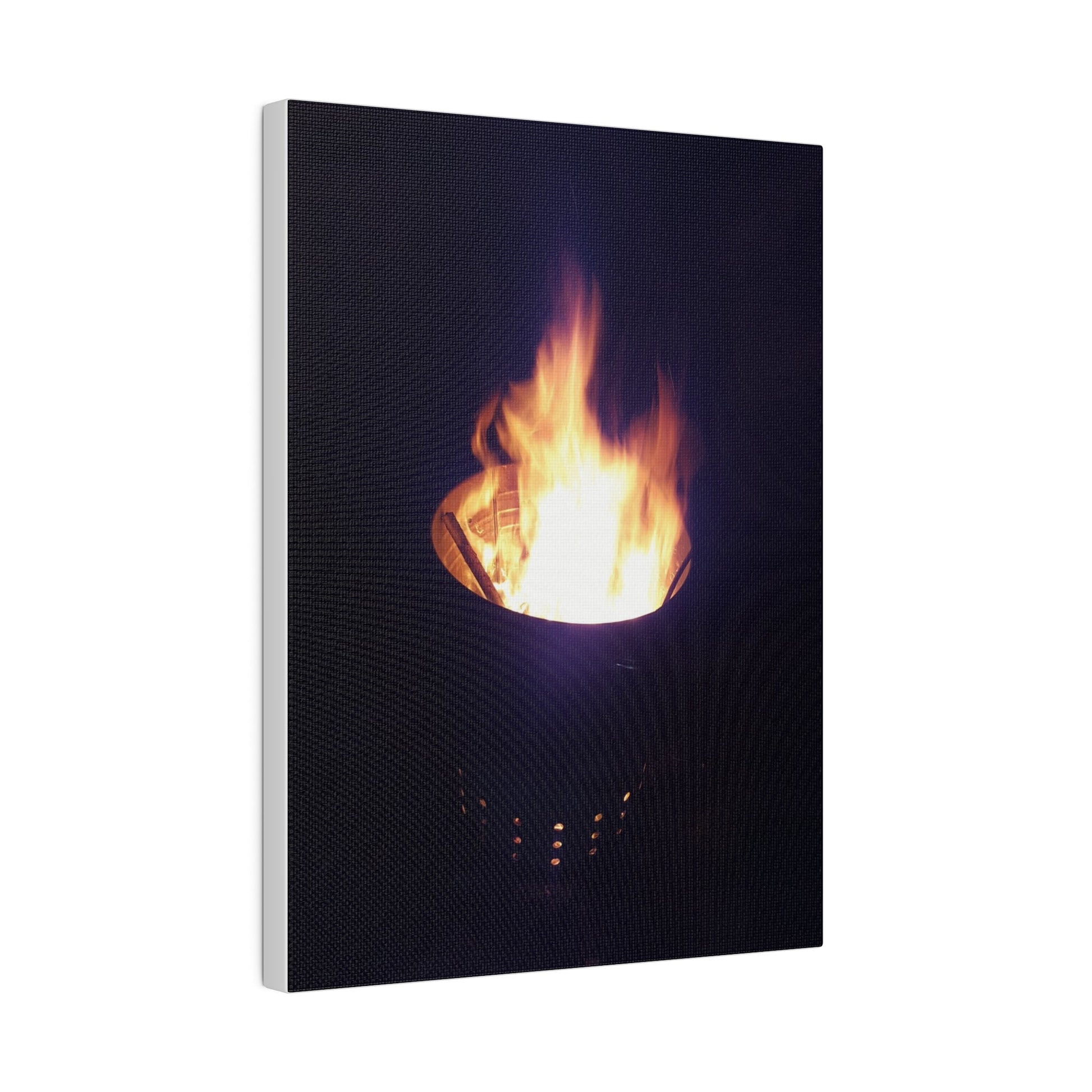 Fire Pit, Matte Canvas, Stretched, 0.75" - The Trio Synergize Group
