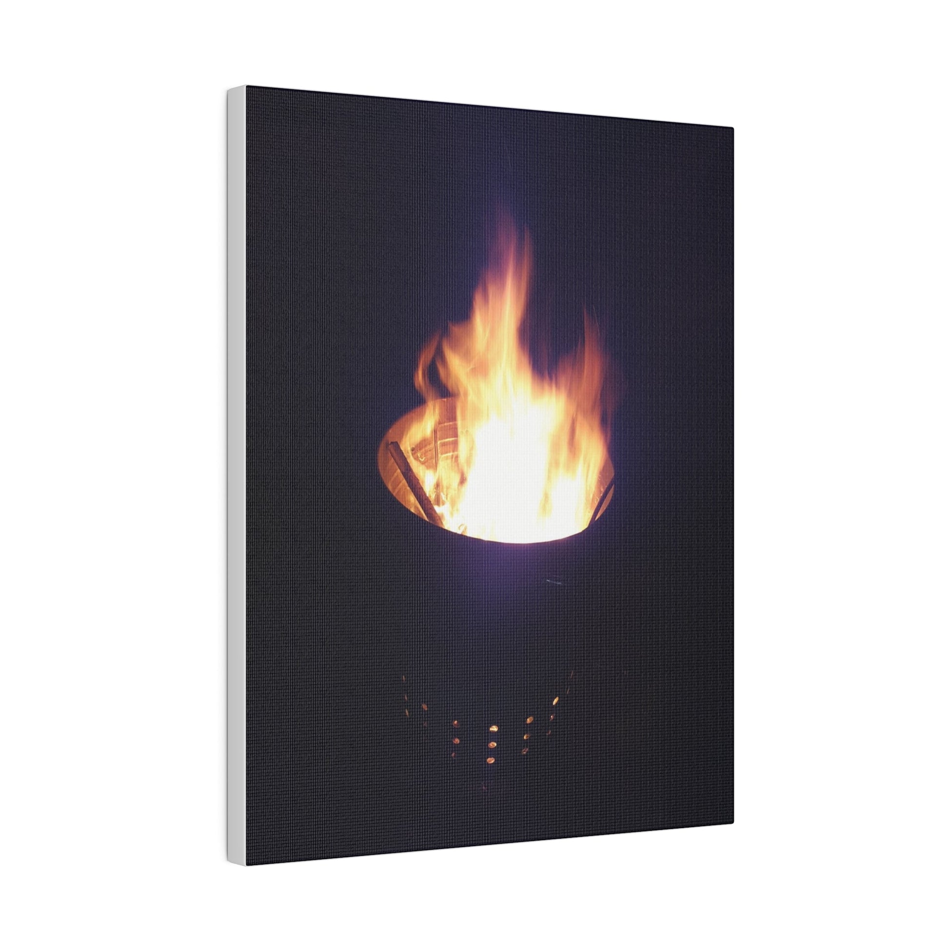Fire Pit, Matte Canvas, Stretched, 0.75" - The Trio Synergize Group