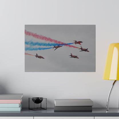 Red Arrows 3 Straight, Two Ascending Canvas - Fly High! - The Trio Synergize Group