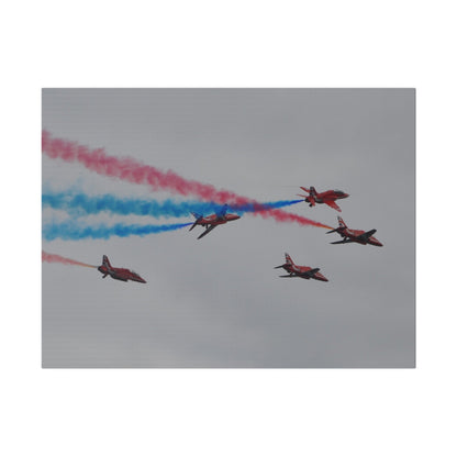Red Arrows 3 Straight, Two Ascending Canvas - Fly High! - The Trio Synergize Group