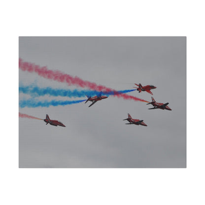 Red Arrows 3 Straight, Two Ascending Canvas - Fly High! - The Trio Synergize Group