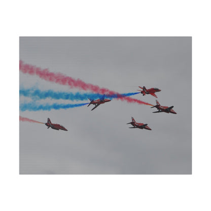 Red Arrows 3 Straight, Two Ascending Canvas - Fly High! - The Trio Synergize Group