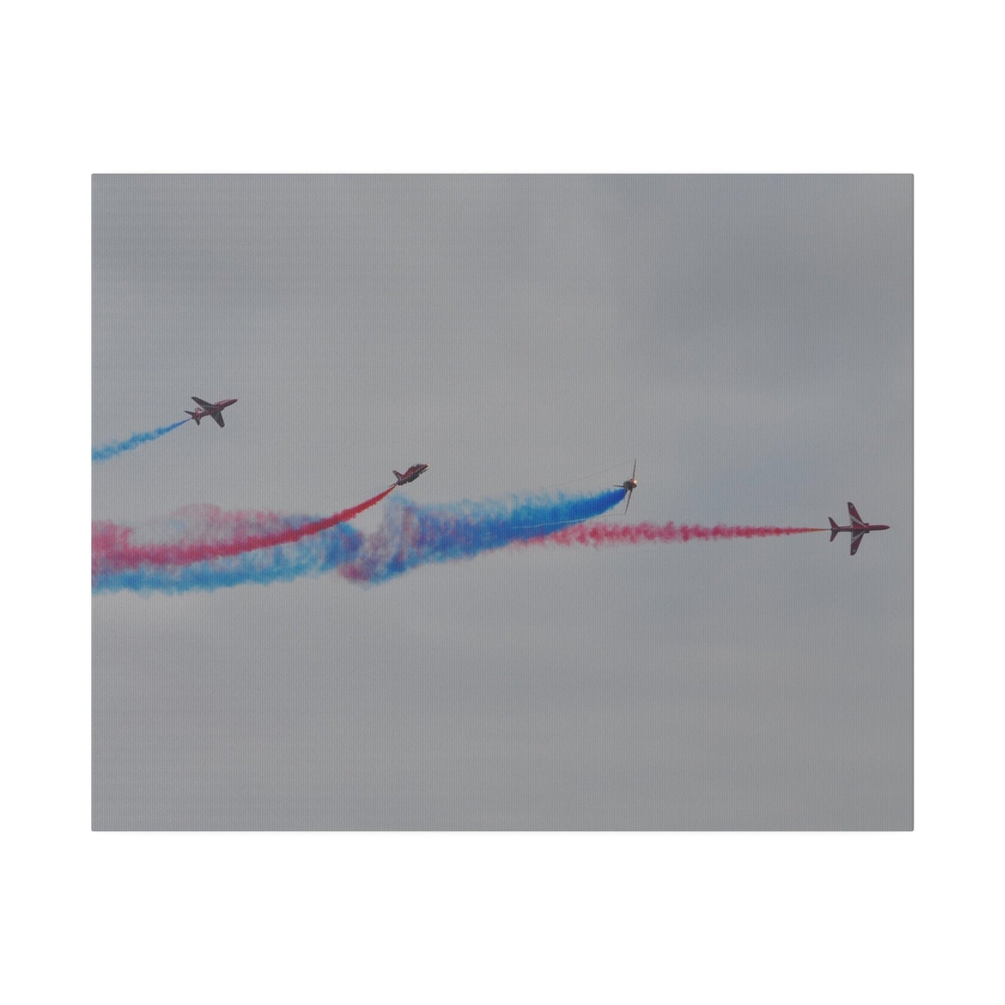 The Red Arrows Canvas: Dynamic Smoke Line Fun! - The Trio Synergize Group
