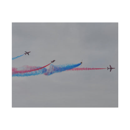 The Red Arrows Canvas: Dynamic Smoke Line Fun! - The Trio Synergize Group