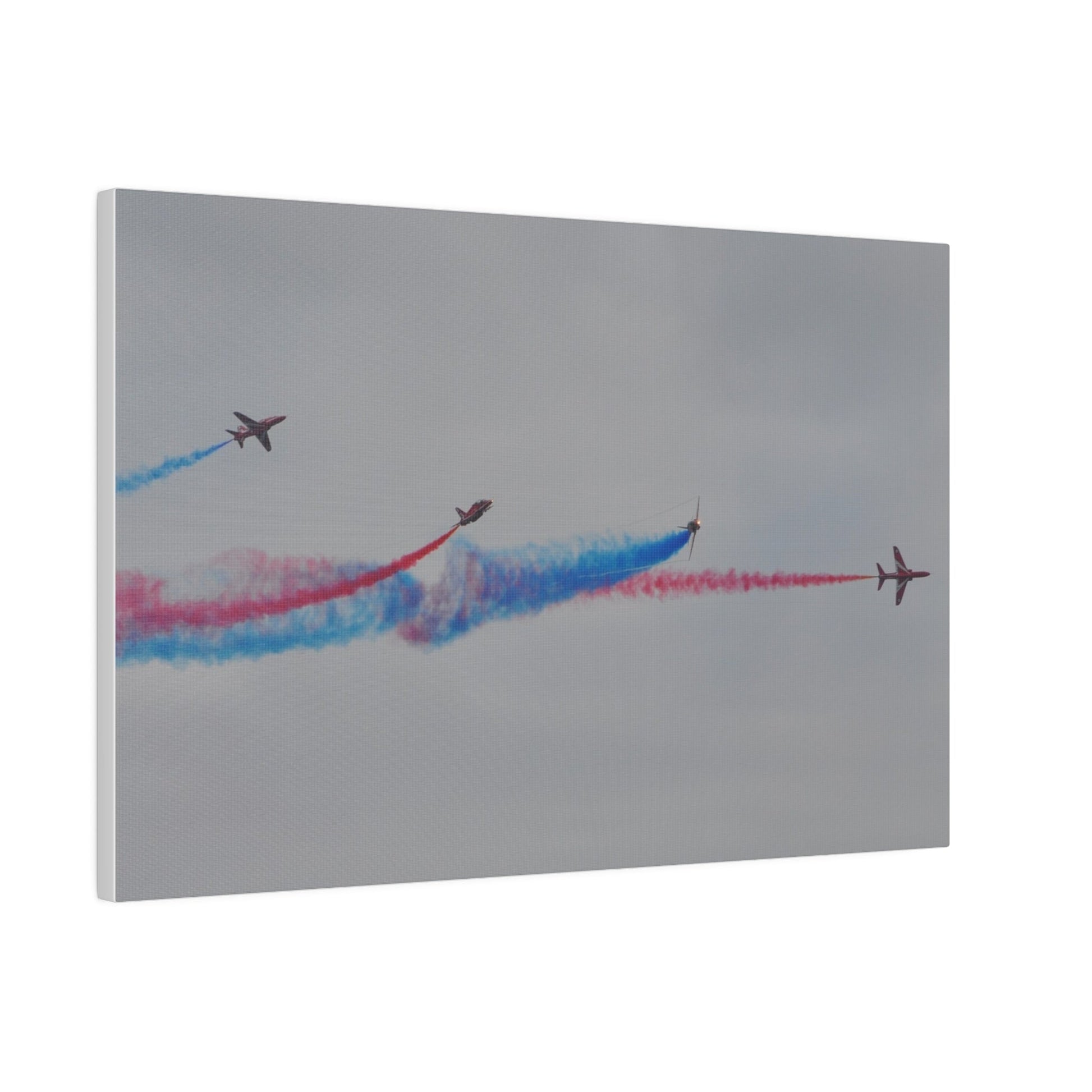 The Red Arrows Canvas: Dynamic Smoke Line Fun! - The Trio Synergize Group