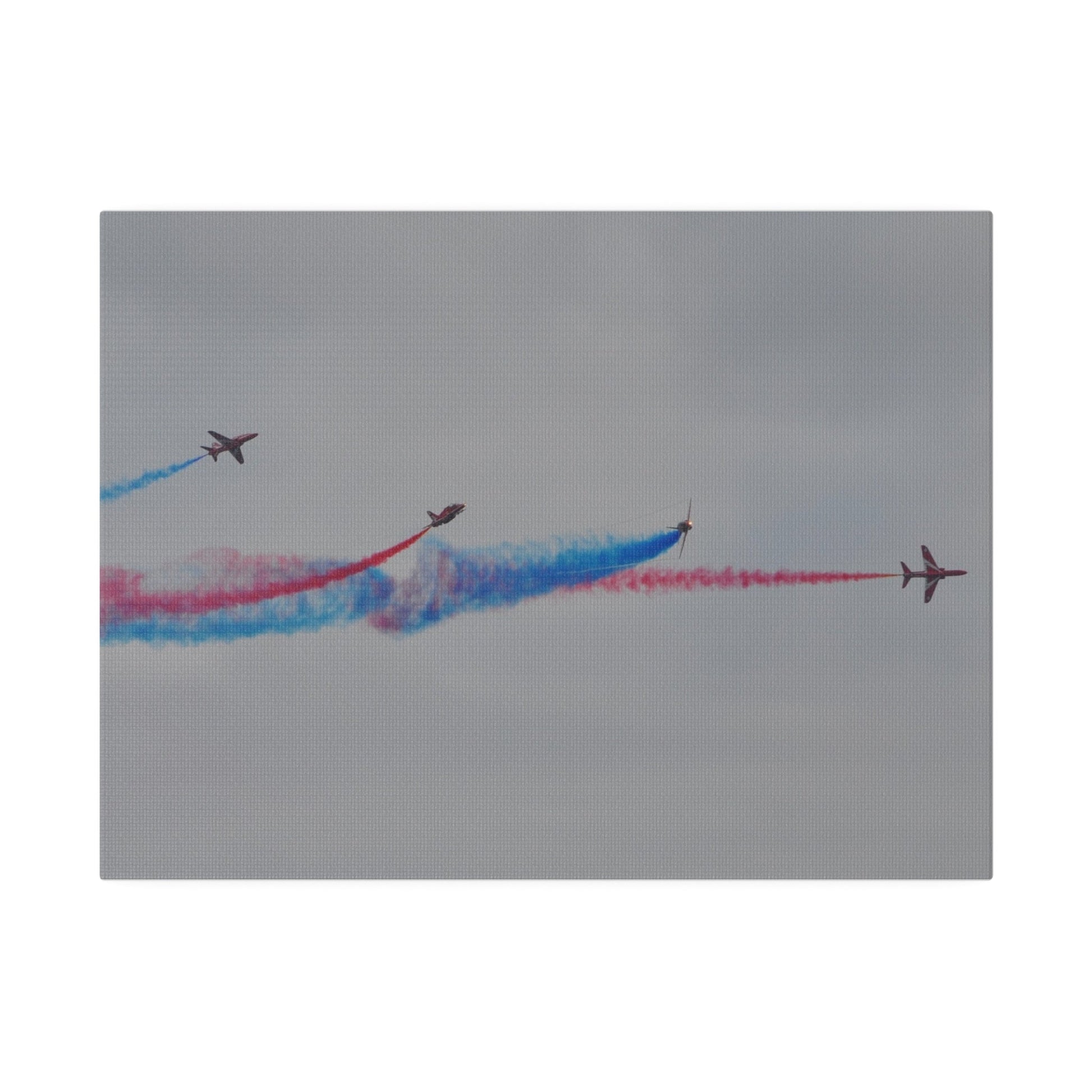 The Red Arrows Canvas: Dynamic Smoke Line Fun! - The Trio Synergize Group