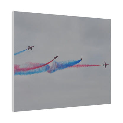 The Red Arrows Canvas: Dynamic Smoke Line Fun! - The Trio Synergize Group