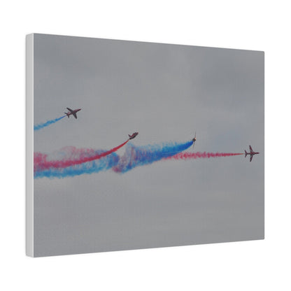 The Red Arrows Canvas: Dynamic Smoke Line Fun! - The Trio Synergize Group