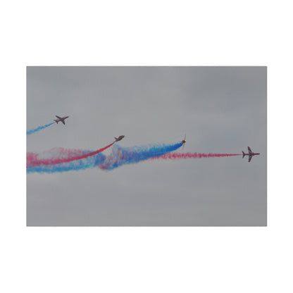The Red Arrows Canvas: Dynamic Smoke Line Fun! - The Trio Synergize Group