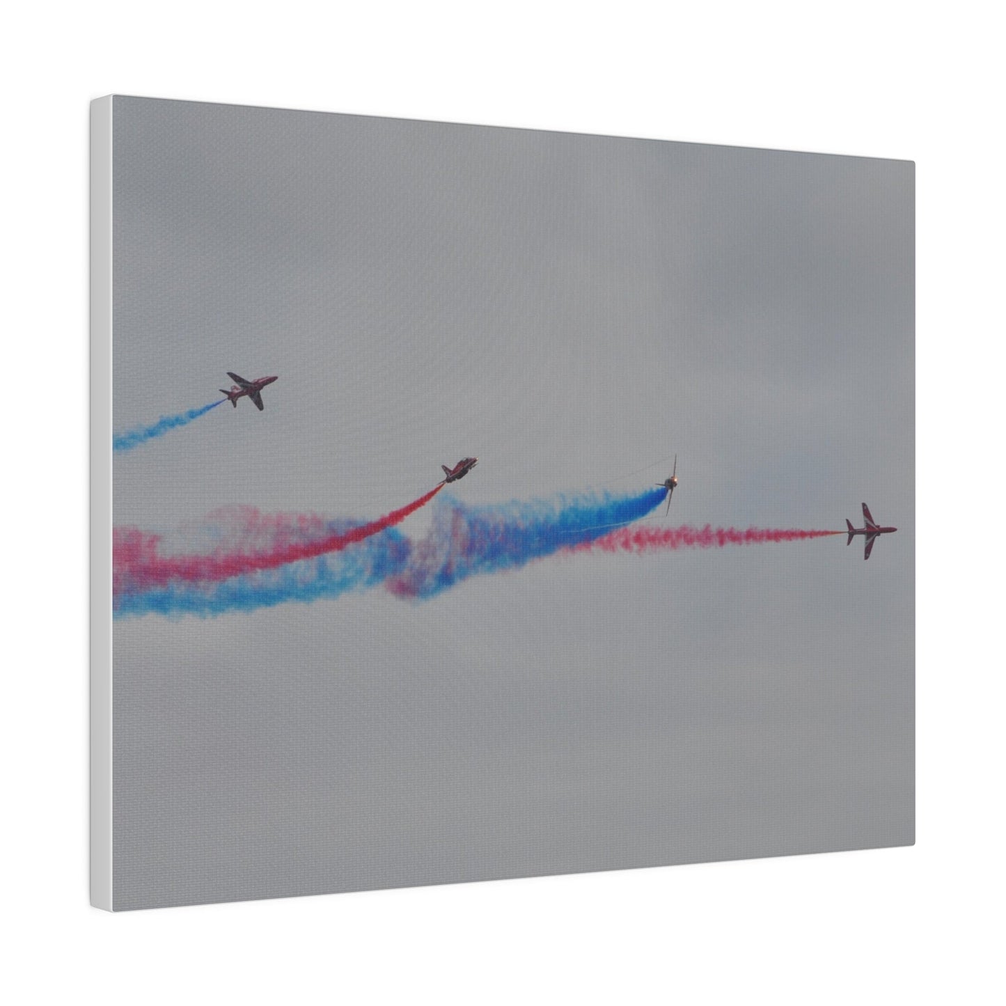 The Red Arrows Canvas: Dynamic Smoke Line Fun! - The Trio Synergize Group