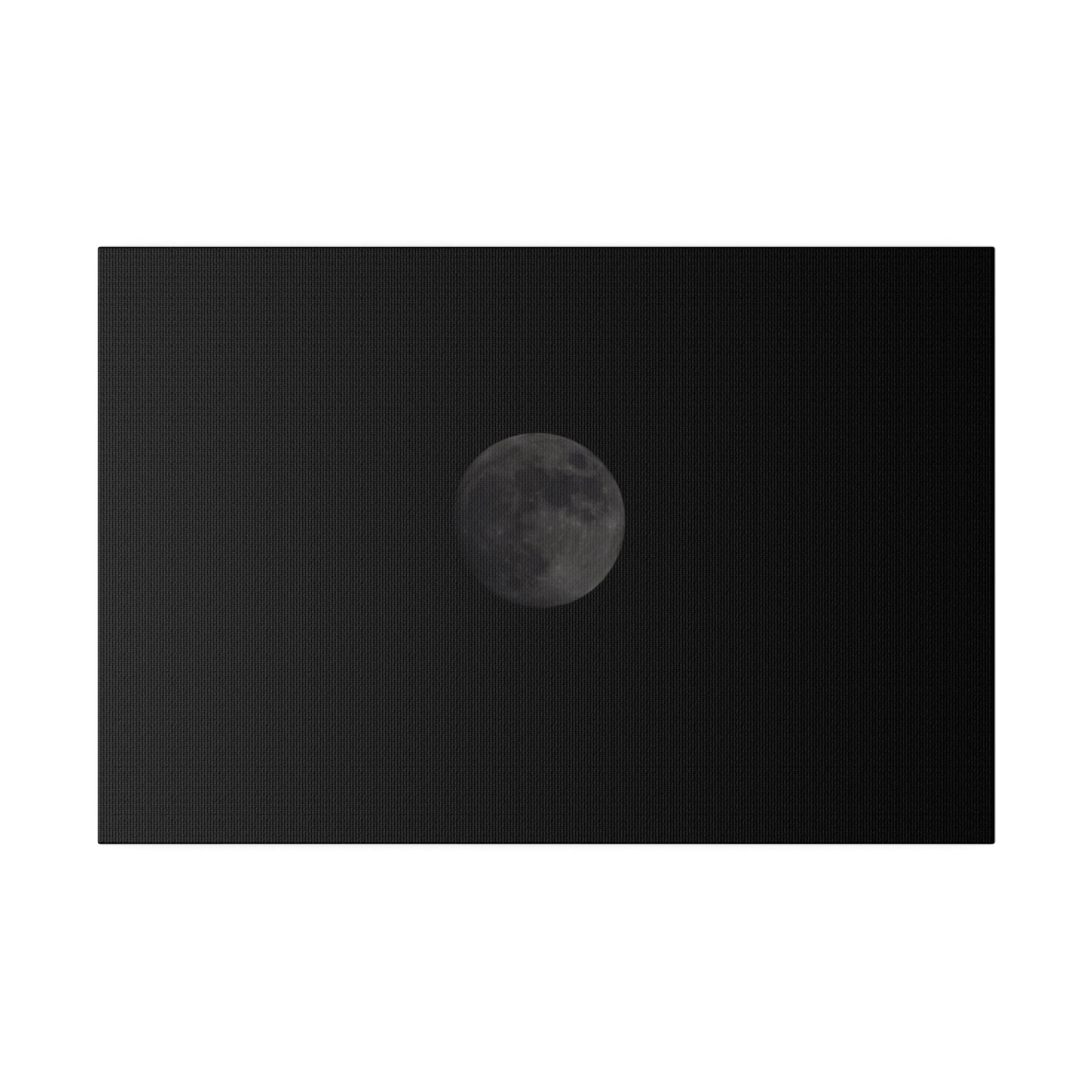 The Gray Moon, Matte Canvas Print - The Trio Synergize Group