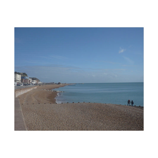 Hastings Seafront, Matte Canvas - The Trio Synergize Group