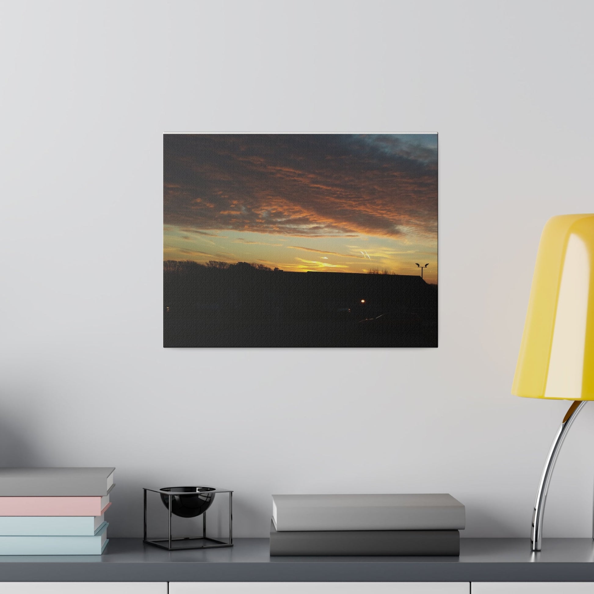 Hastings Sunset, Matte Canvas, Stretched, 0.75" - The Trio Synergize Group