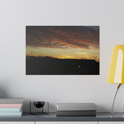Hastings Sunset, Matte Canvas, Stretched, 0.75" - The Trio Synergize Group