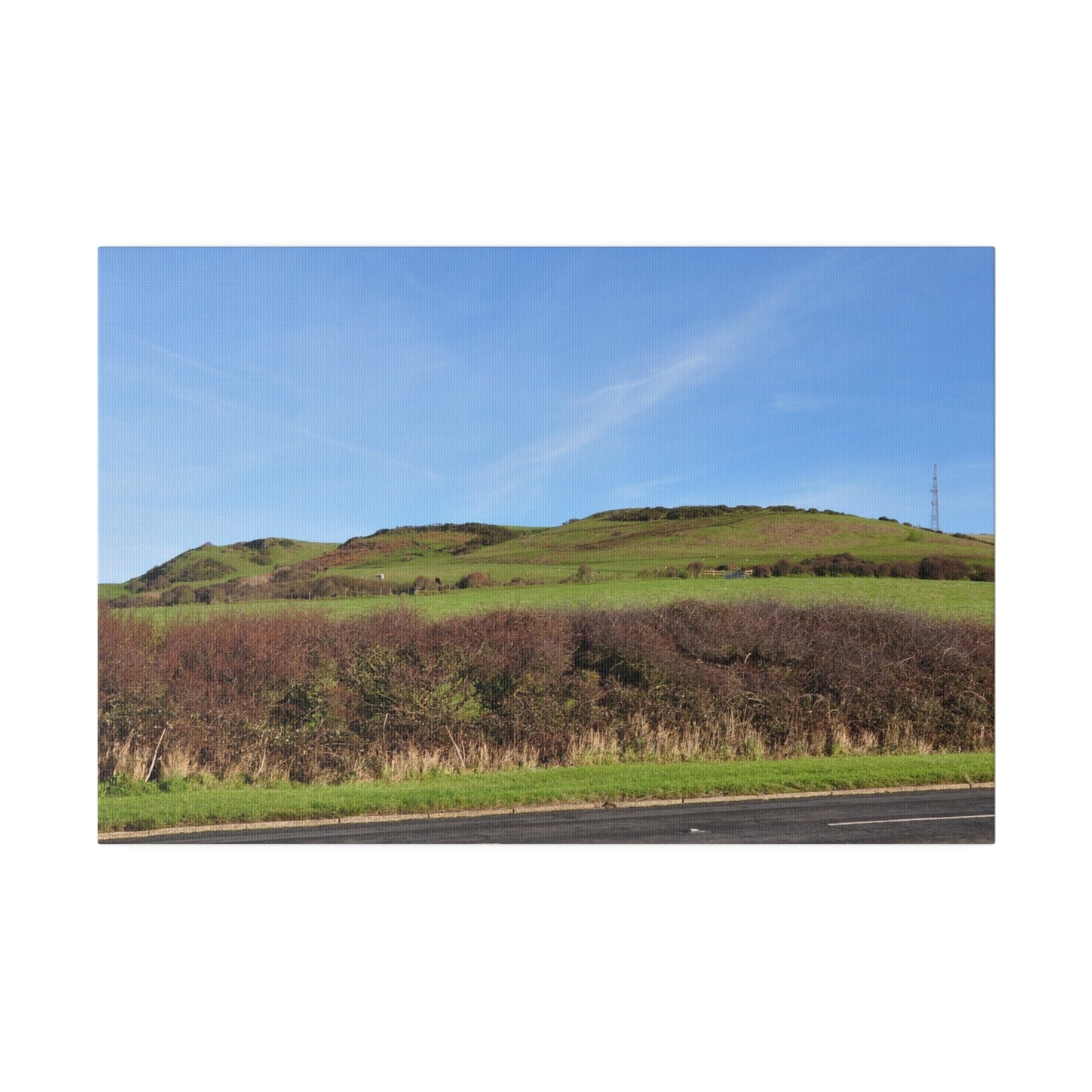 Isle of white, Landscape, Matte Canvas, Stretched, 0.75" - The Trio Synergize Group