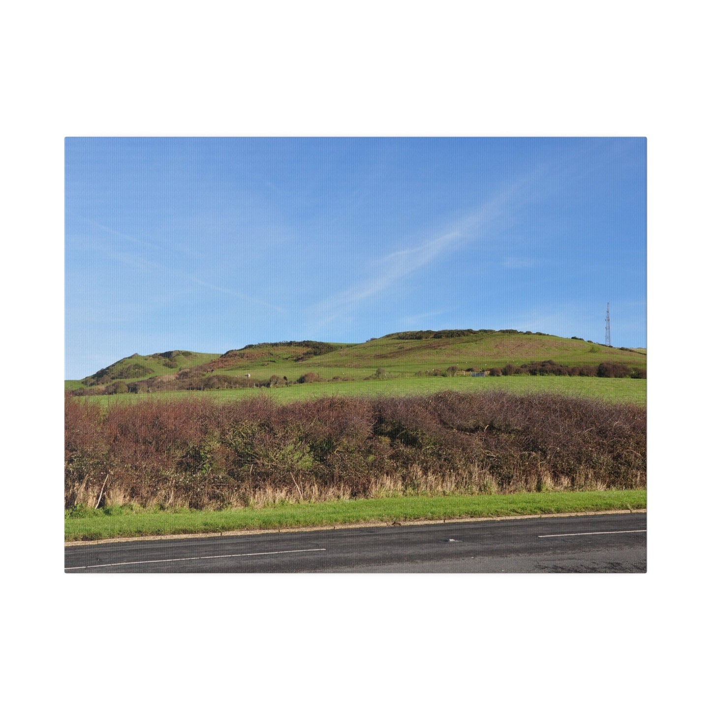 Isle of white, Landscape, Matte Canvas, Stretched, 0.75" - The Trio Synergize Group