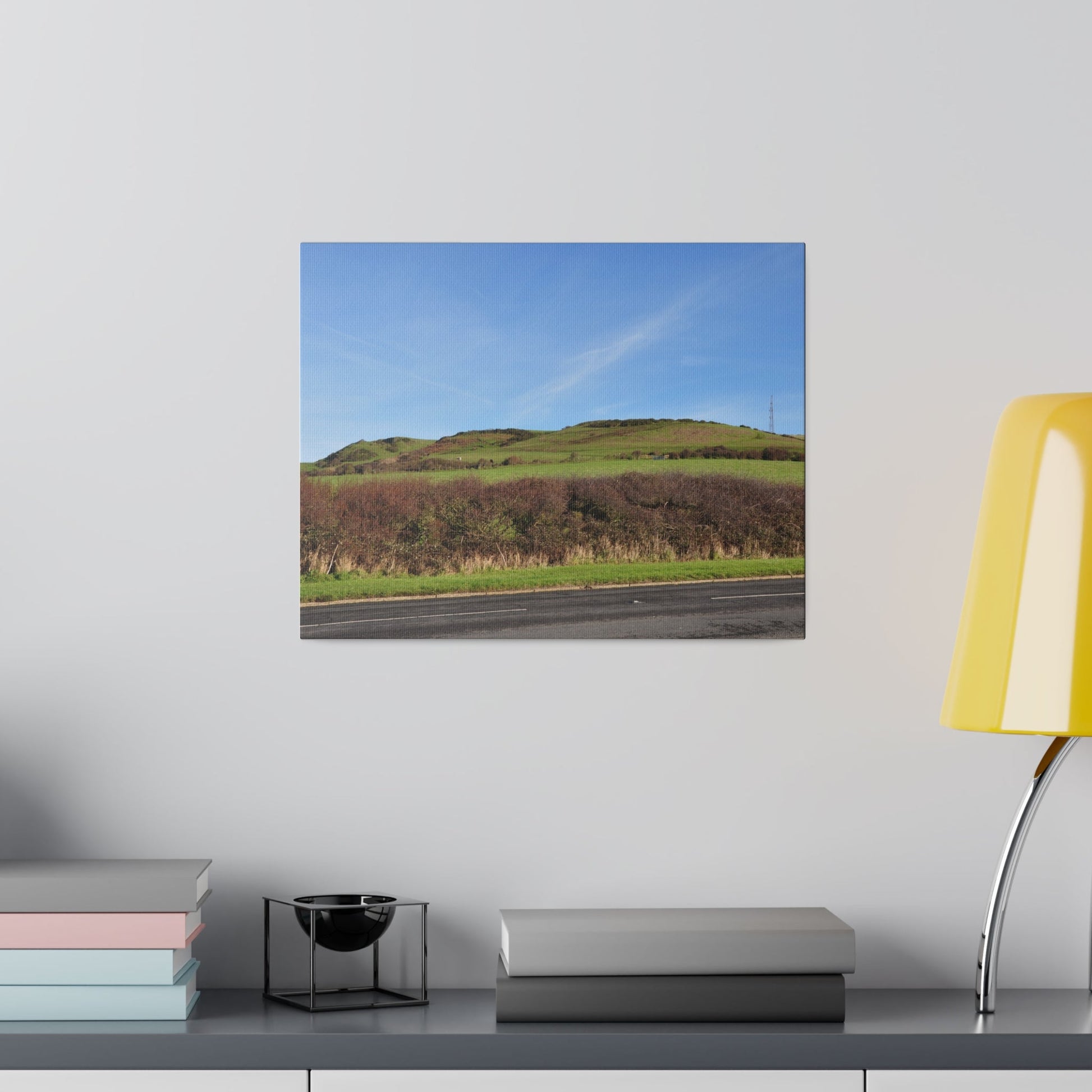 Isle of white, Landscape, Matte Canvas, Stretched, 0.75" - The Trio Synergize Group