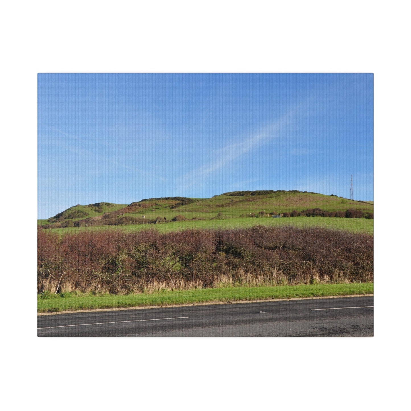 Isle of white, Landscape, Matte Canvas, Stretched, 0.75" - The Trio Synergize Group
