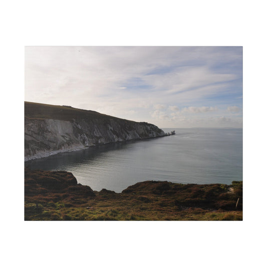 Isle of white, The Needles Wide Shot - Canvas Print - The Trio Synergize Group