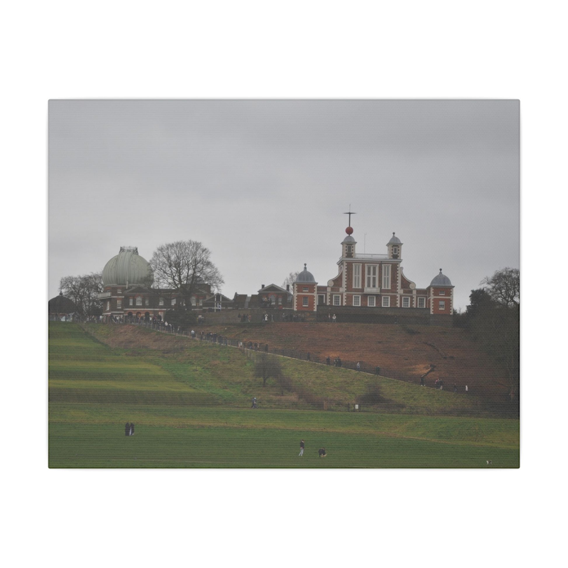 Royal Observatory Greenwich London Hill Front Shoot Canvas - The Trio Synergize Group
