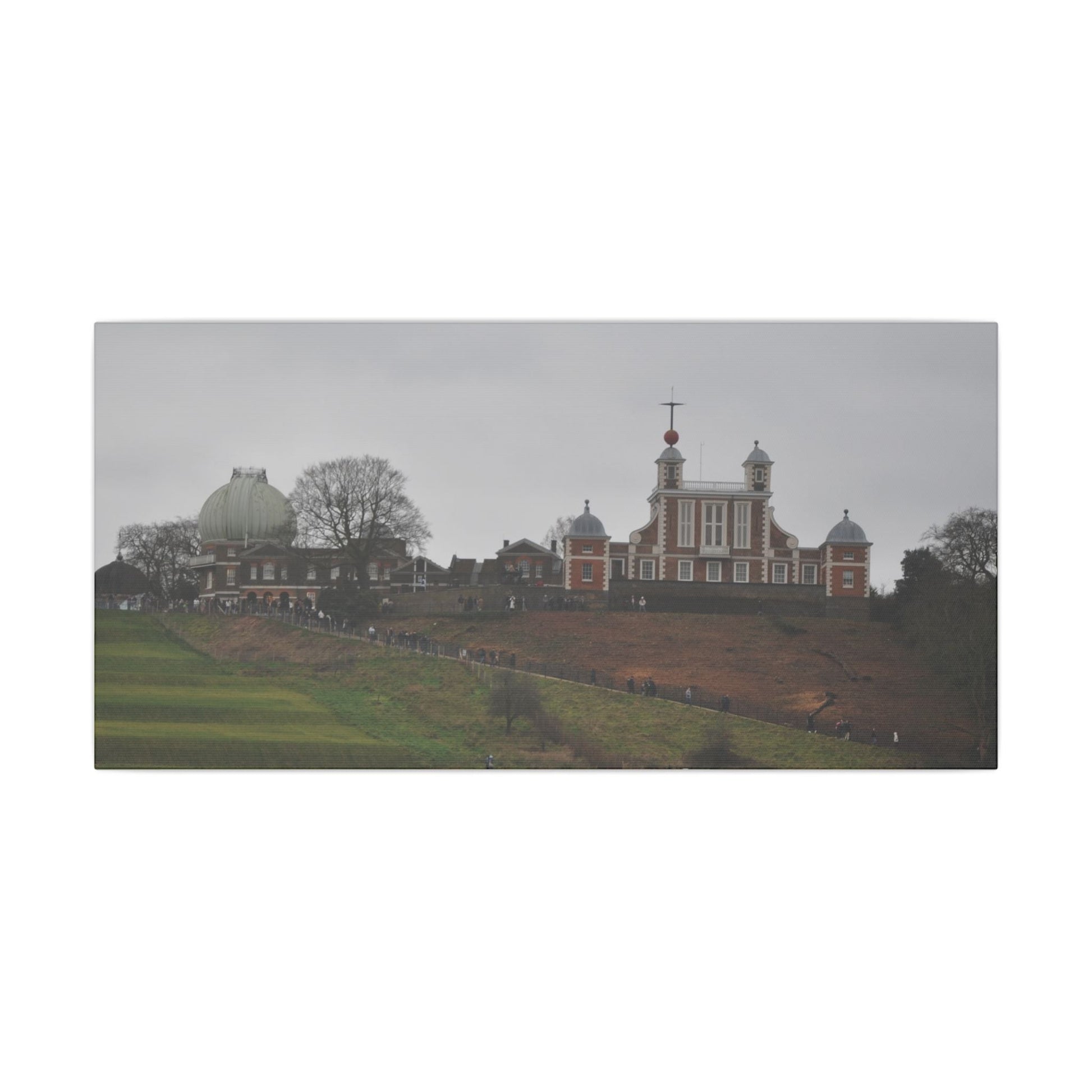 Royal Observatory Greenwich London Hill Front Shoot Canvas - The Trio Synergize Group