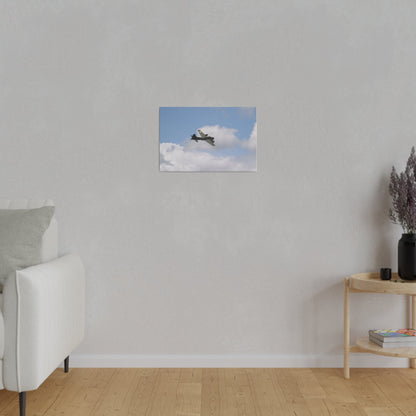 Sally B, B - 17 Flying, Matte Canvas, Stretched, 0.75" - The Trio Synergize Group