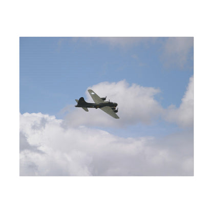 Sally B, B - 17 Flying, Matte Canvas, Stretched, 0.75" - The Trio Synergize Group
