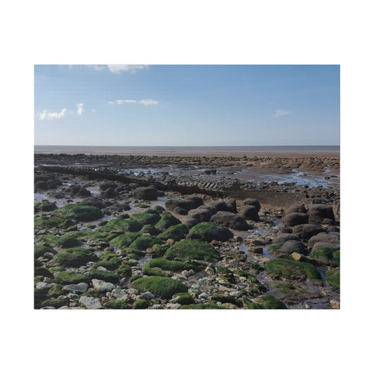 Shipwreck On The Beach With Rocks Canvas - The Trio Synergize Group