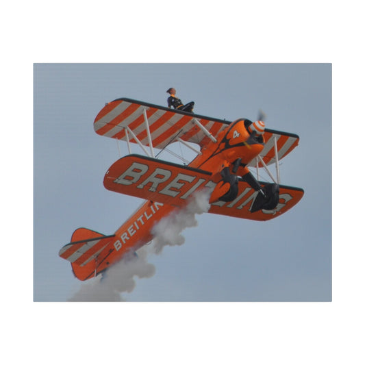 The Wing Walker Ascending, Person Sitting Much Closer Canvas - The Trio Synergize Group