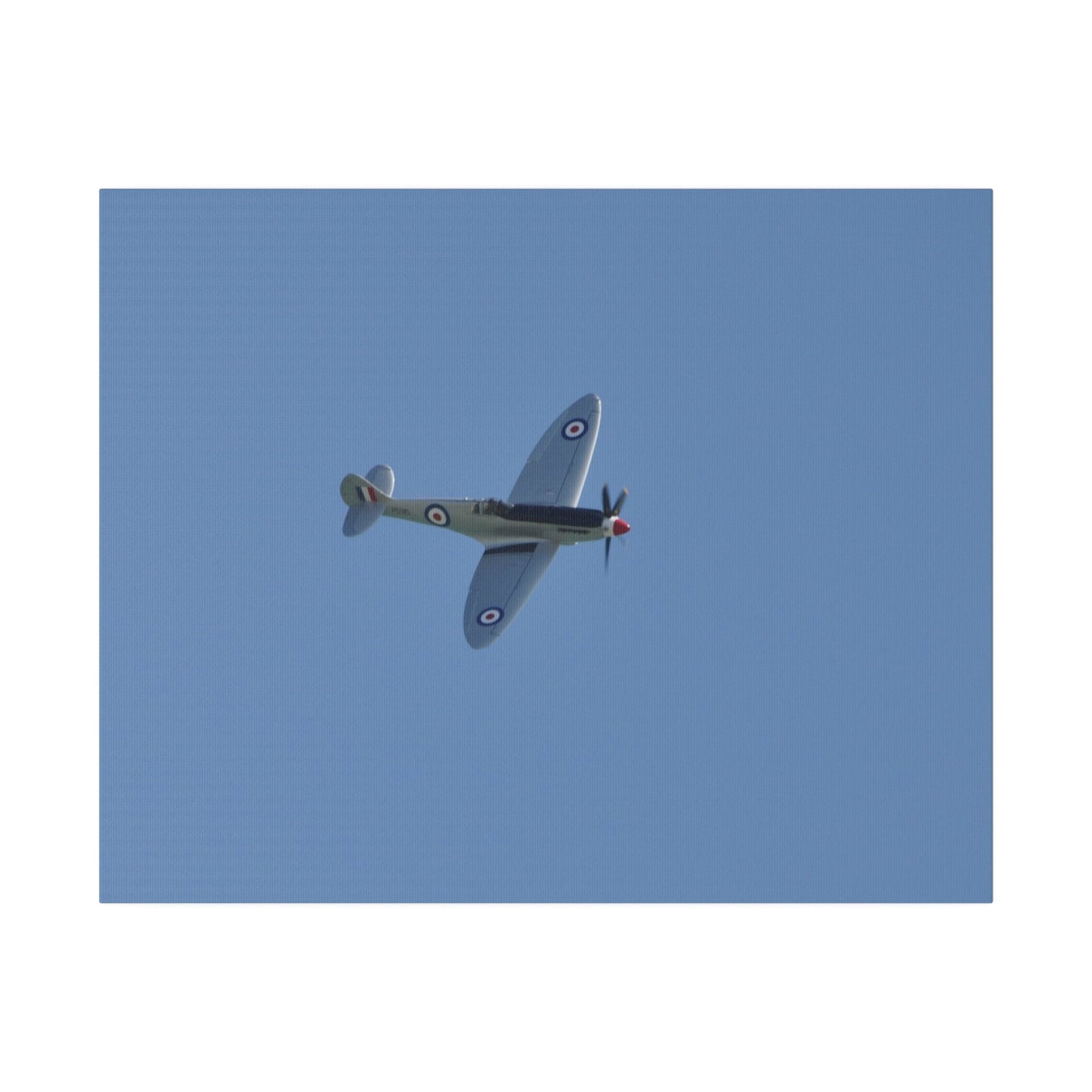 Spitfire Mk.22 Flying From The Left With A slight Angle, Matte Canvas, Stretched, 0.75" - The Trio Synergize Group