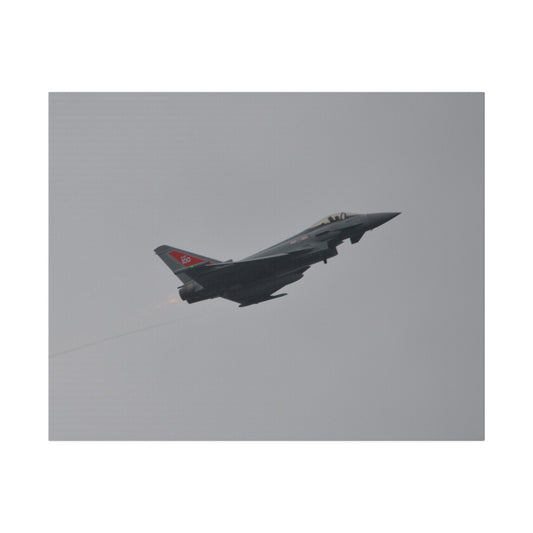 Typhoon Ascending With Afterburners On Close Up Canvas - The Trio Synergize Group
