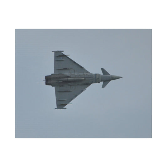 Typhoon Flying Right Sideways Close Up Canvas Print - The Trio Synergize Group