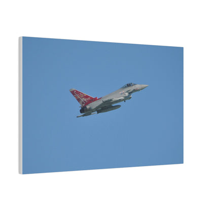 Typhoon Flying From The Left Slightly Ascending, Matte Canvas, Stretched, 0.75" - The Trio Synergize Group