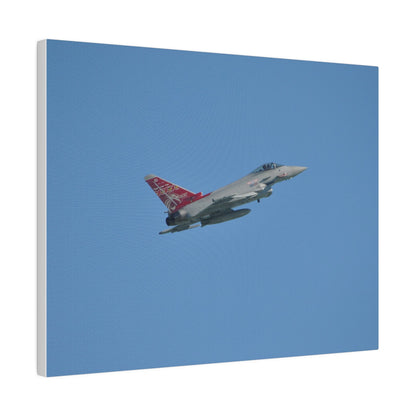 Typhoon Flying From The Left Slightly Ascending, Matte Canvas, Stretched, 0.75" - The Trio Synergize Group