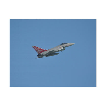 Typhoon Flying From The Left Slightly Ascending, Matte Canvas, Stretched, 0.75" - The Trio Synergize Group