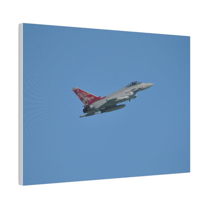 Typhoon Flying From The Left Slightly Ascending, Matte Canvas, Stretched, 0.75" - The Trio Synergize Group