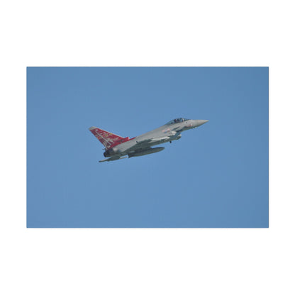 Typhoon Flying From The Left Slightly Ascending, Matte Canvas, Stretched, 0.75" - The Trio Synergize Group