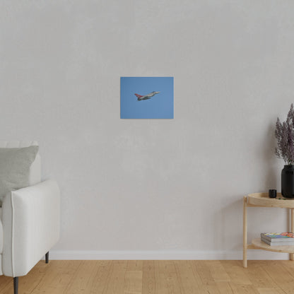 Typhoon Flying From The Left Slightly Ascending, Matte Canvas, Stretched, 0.75" - The Trio Synergize Group