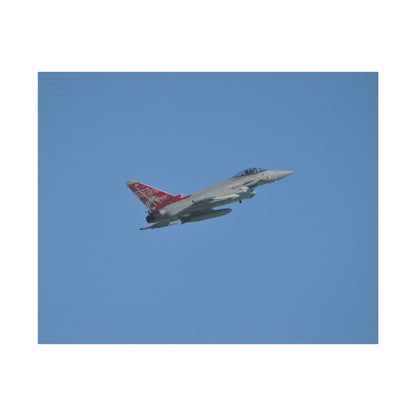 Typhoon Flying From The Left Slightly Ascending, Matte Canvas, Stretched, 0.75" - The Trio Synergize Group