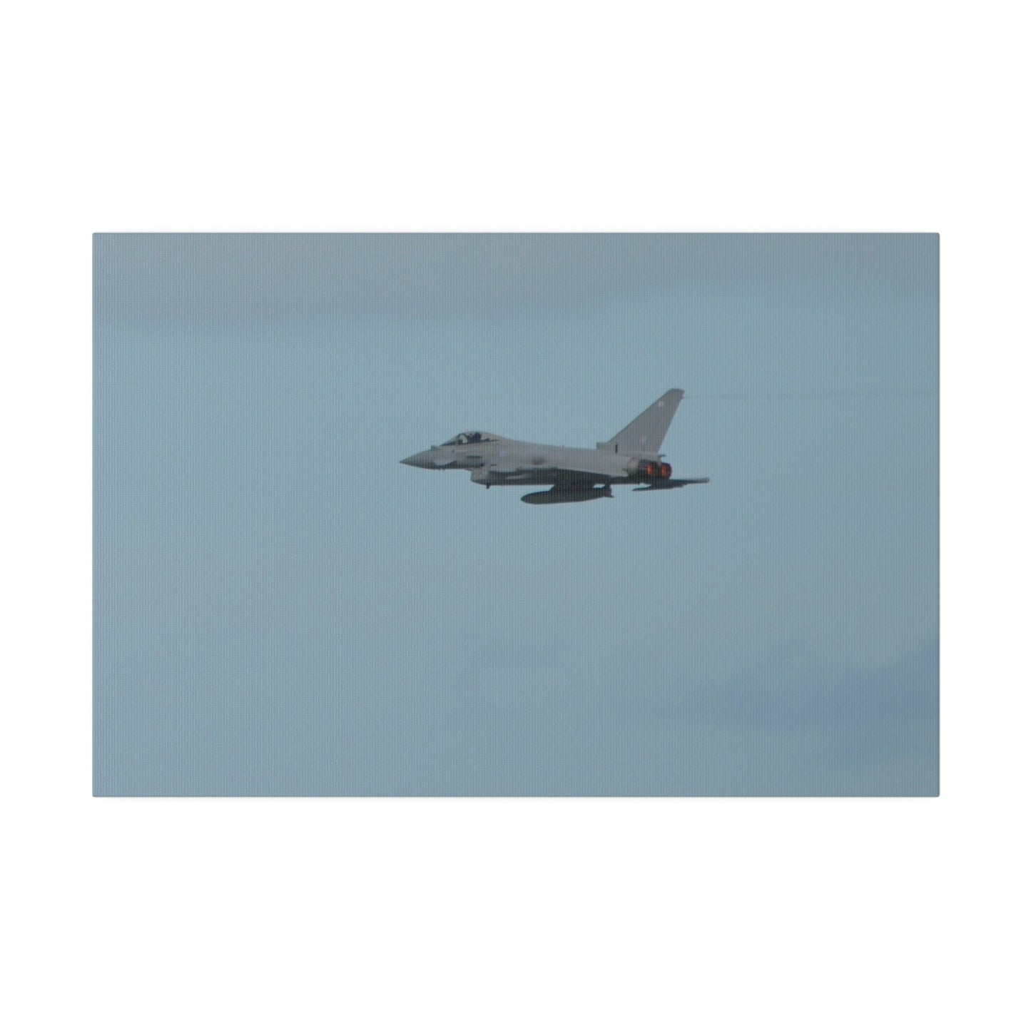 Typhoon Flying From The Right Canvas - The Trio Synergize Group