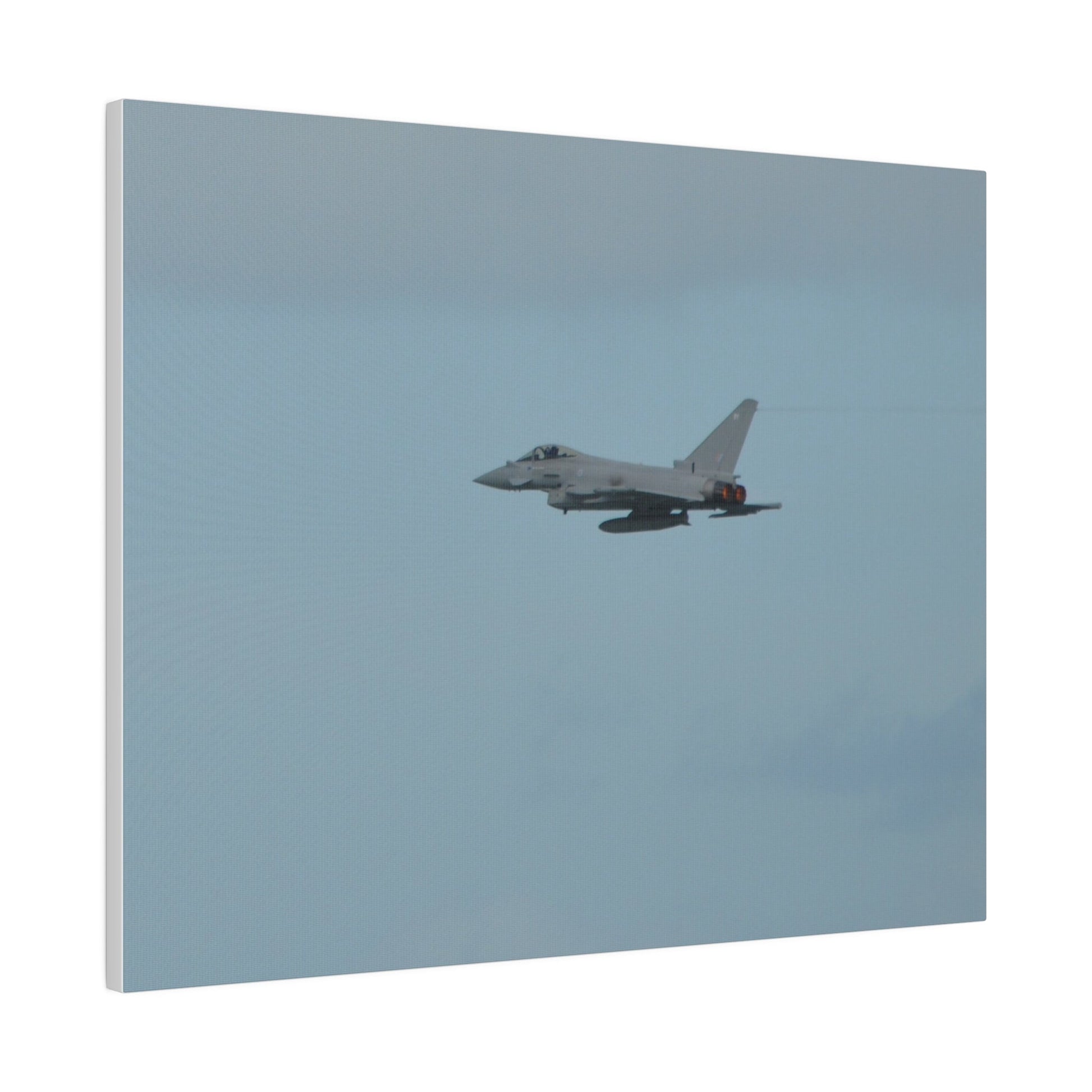 Typhoon Flying From The Right Canvas - The Trio Synergize Group