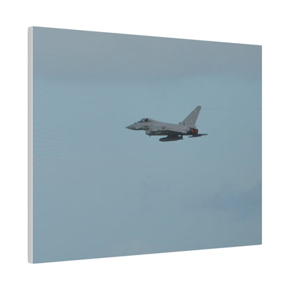 Typhoon Flying From The Right Canvas - The Trio Synergize Group