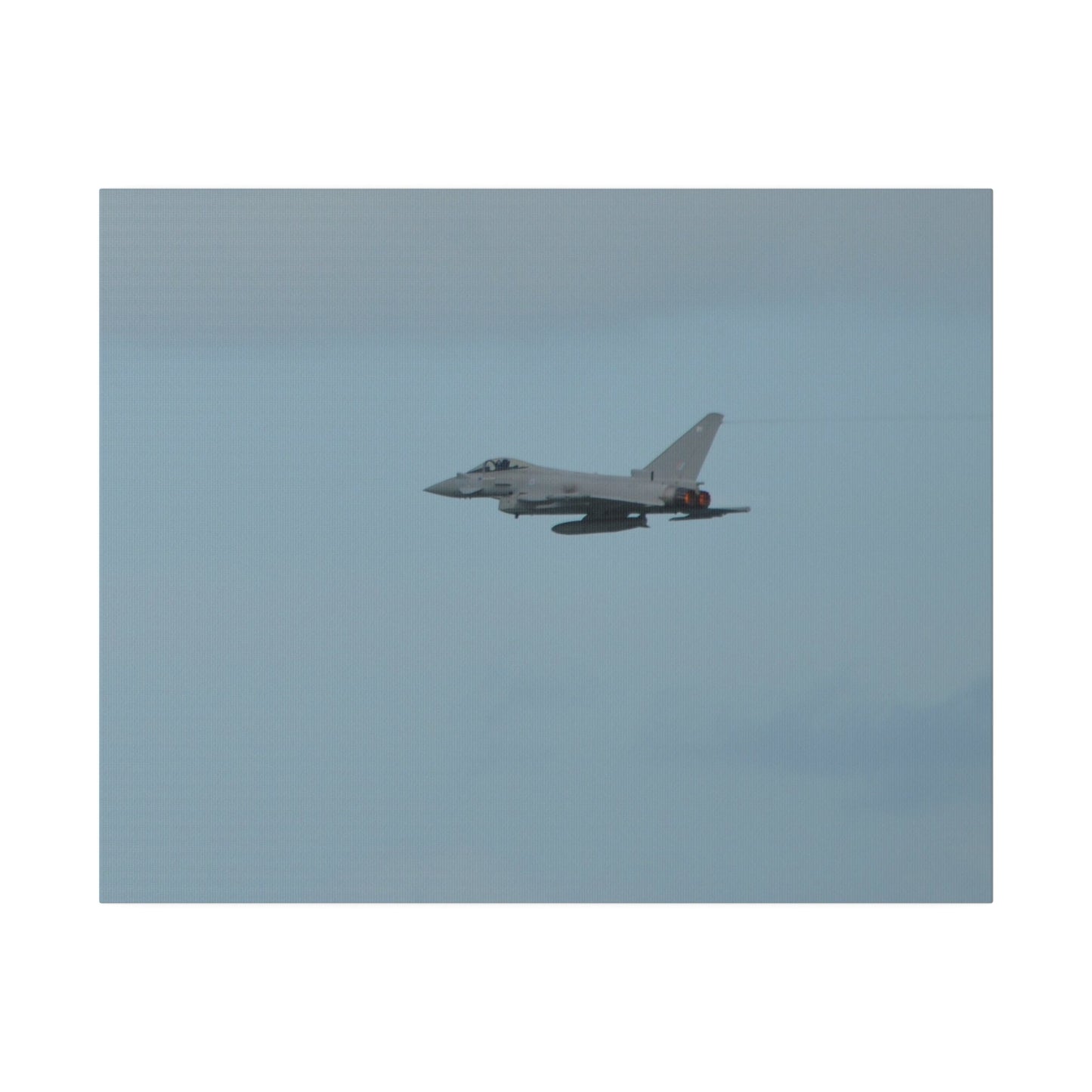 Typhoon Flying From The Right Canvas - The Trio Synergize Group