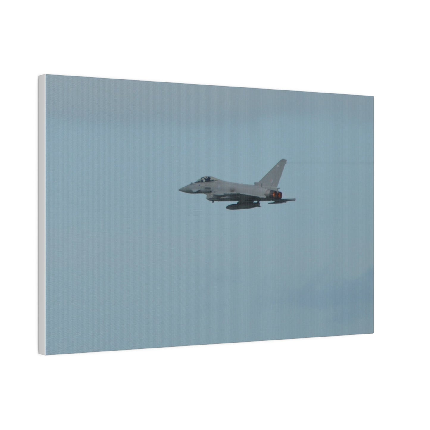 Typhoon Flying From The Right Canvas - The Trio Synergize Group