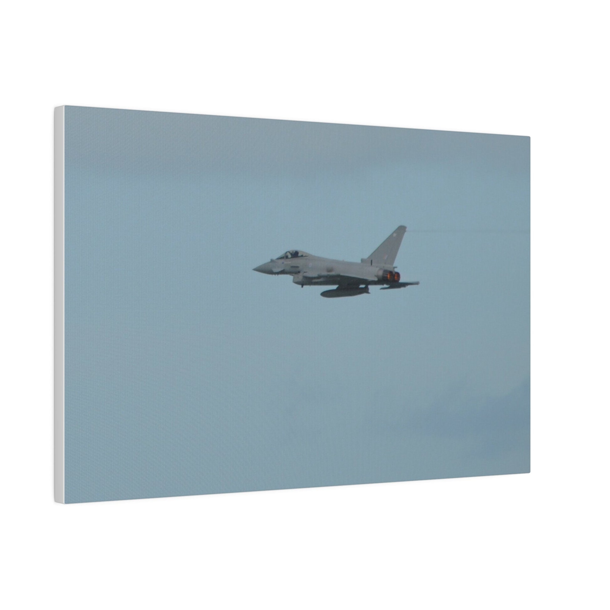 Typhoon Flying From The Right Canvas - The Trio Synergize Group