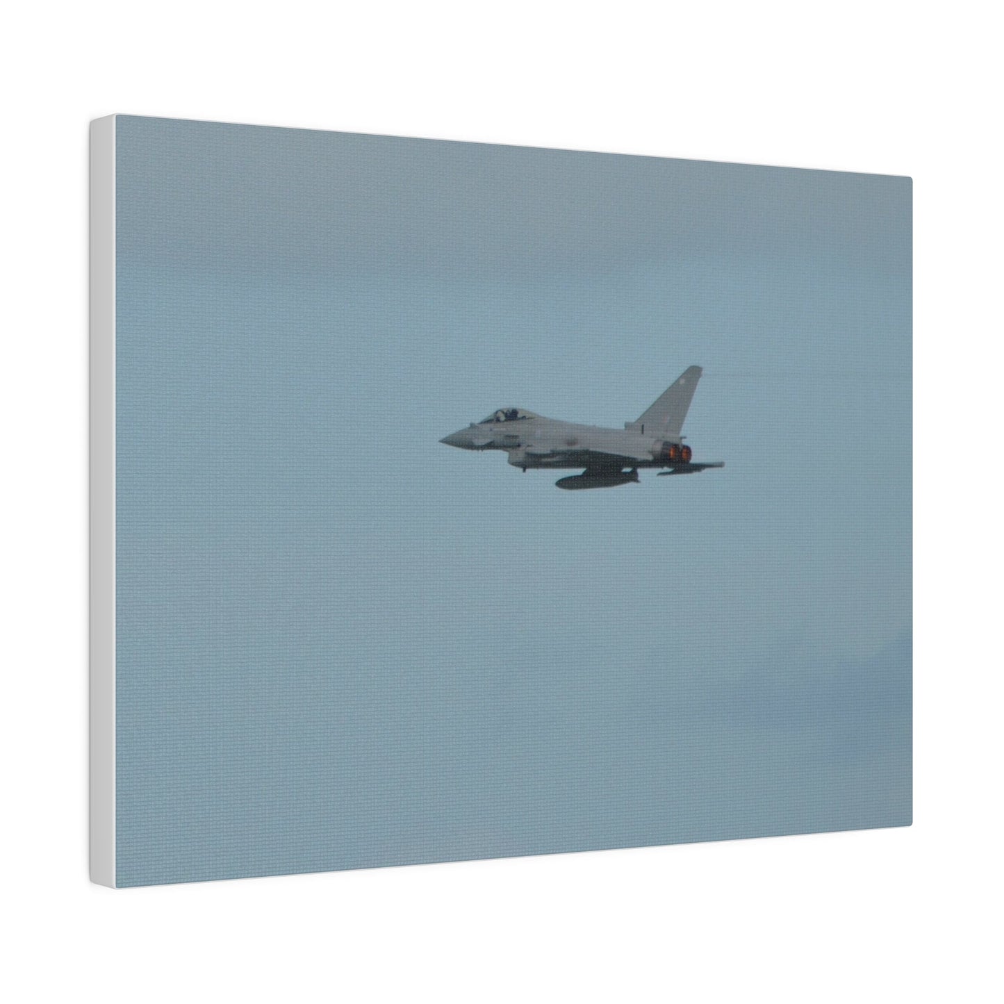 Typhoon Flying From The Right Canvas - The Trio Synergize Group