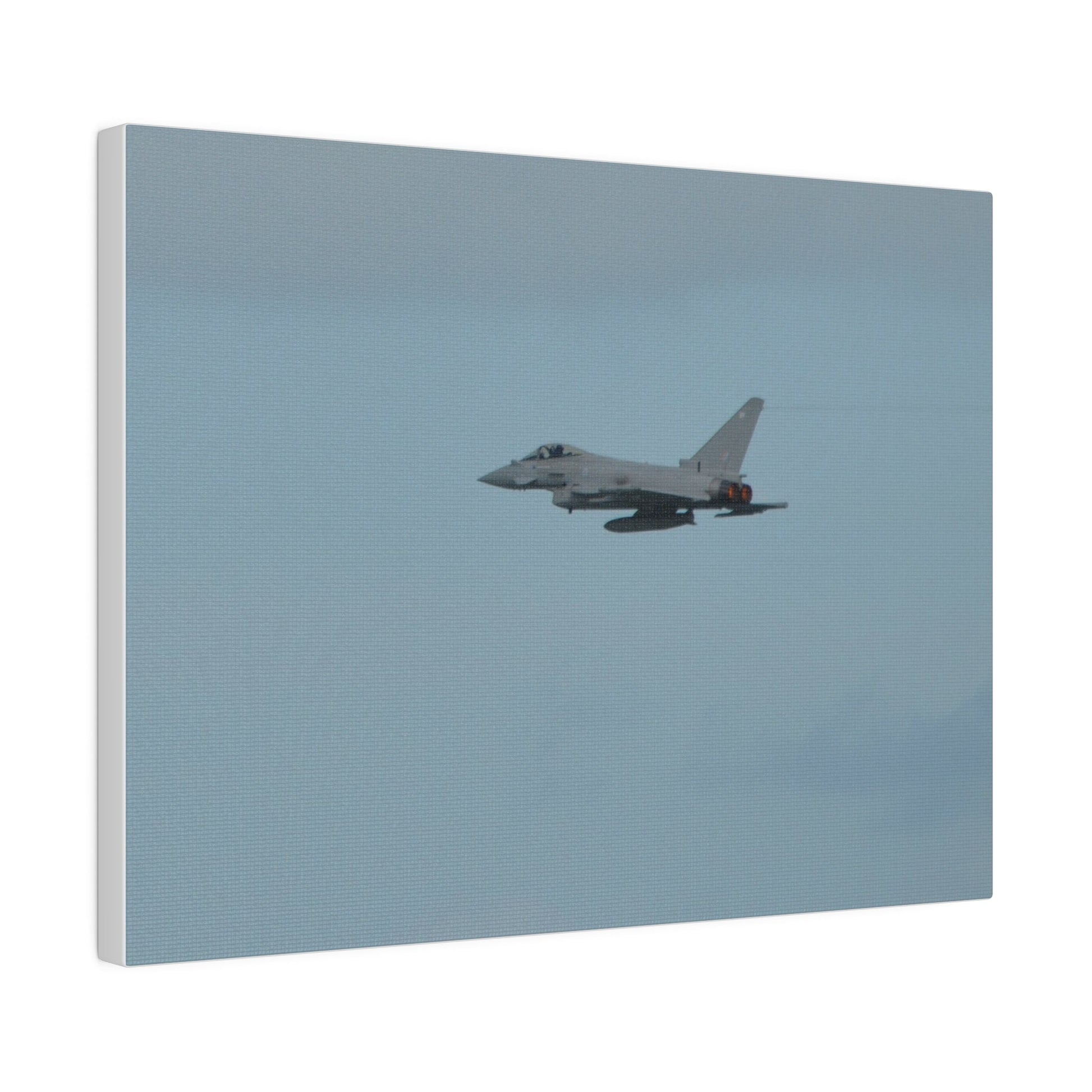 Typhoon Flying From The Right Canvas - The Trio Synergize Group